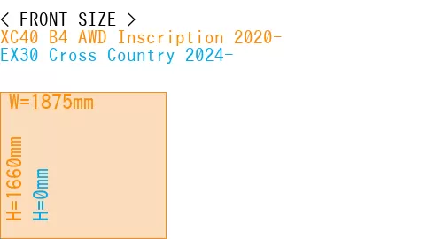 #XC40 B4 AWD Inscription 2020- + EX30 Cross Country 2024-